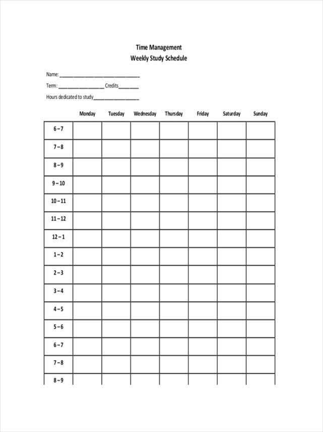Maximize Your Productivity with this Winning Weekly Time Management Schedule!